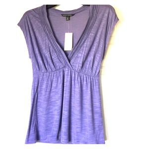 Banana Republic Purple Top, NWT
